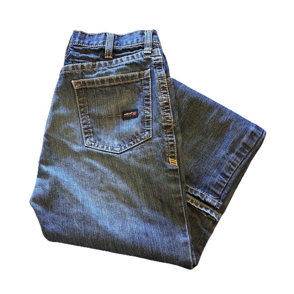 ARIAT FR M4 Flame Resistant Men's Low Rise Boot Jeans 33x33 CAT2 USA *Read